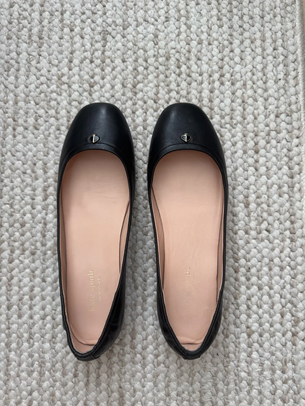 Kate Spade Kora leather ballet flats